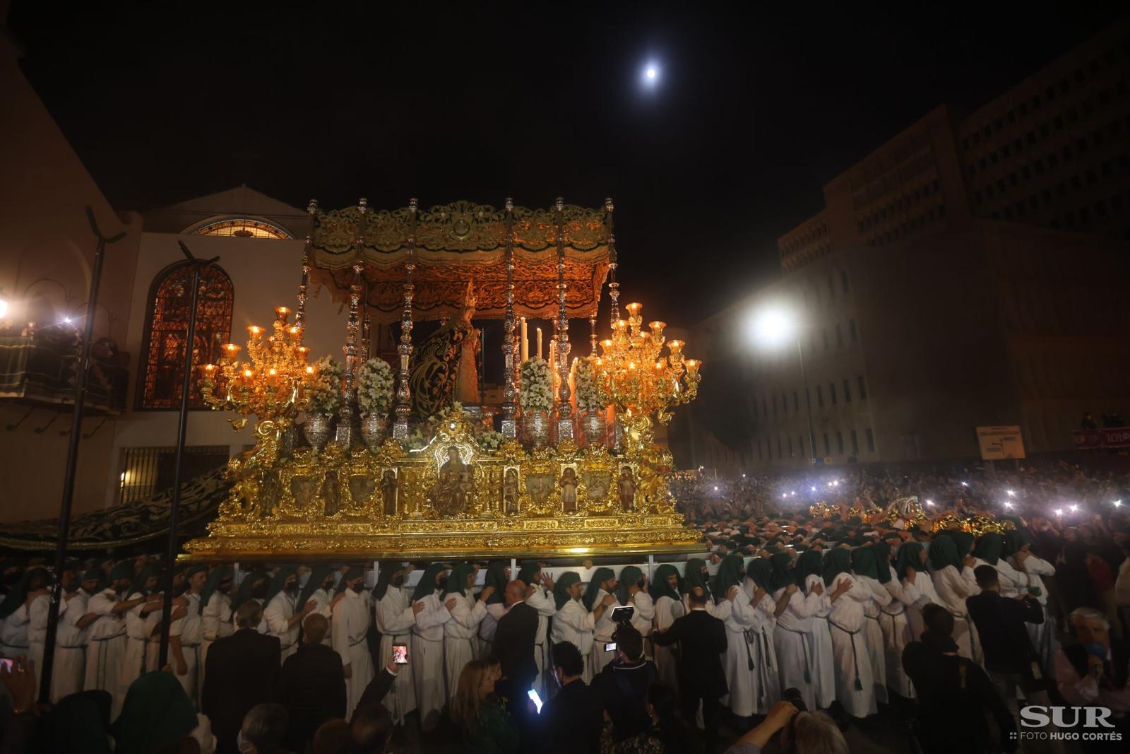 Las mejores imágenes de las cofradías del Jueves Santo 2022 en Málaga