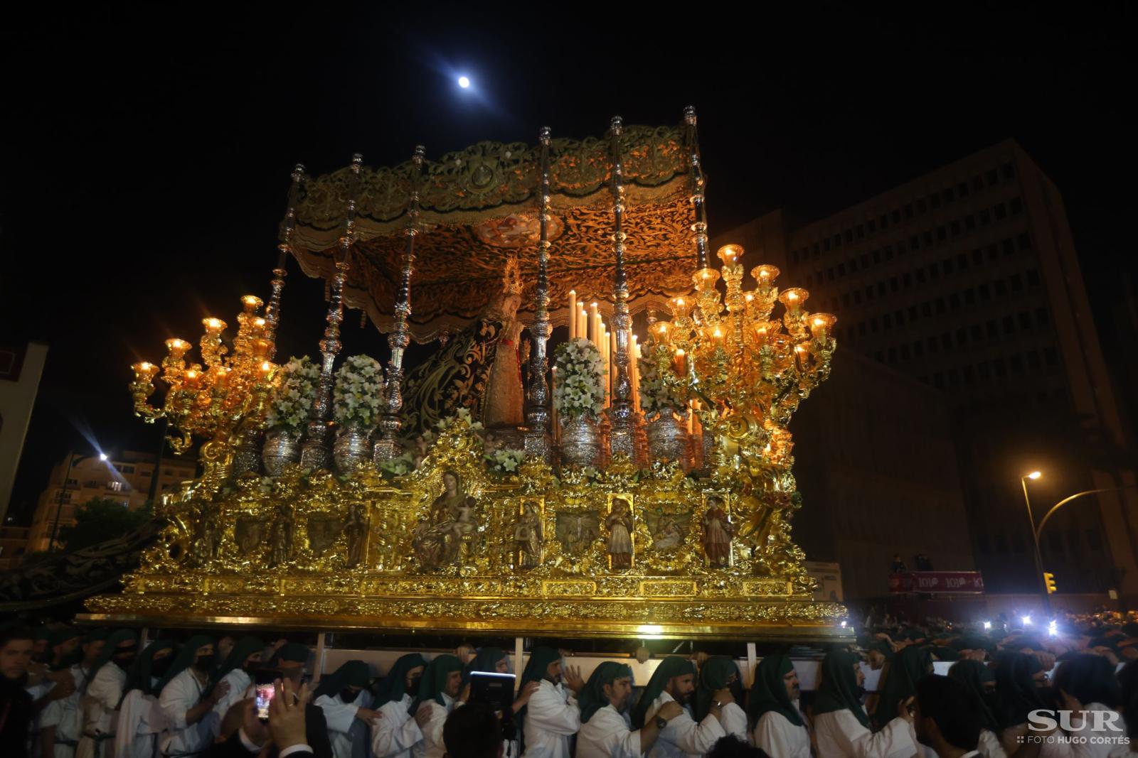 Las mejores imágenes de las cofradías del Jueves Santo 2022 en Málaga