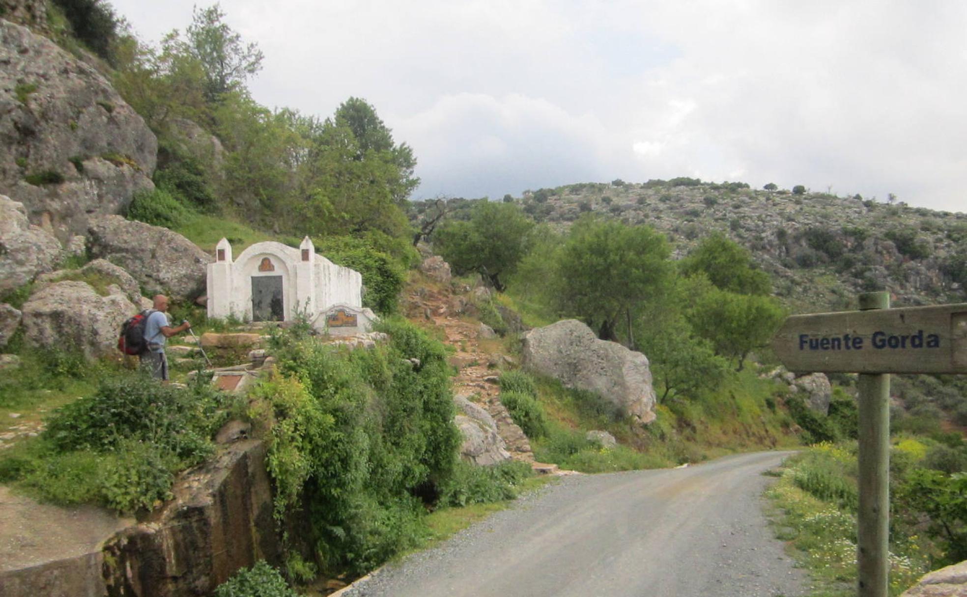 Una de las rutas de las fuentes 