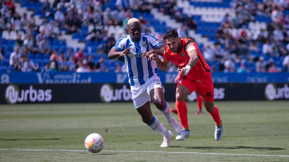 Las mejores imágenes del Leganés - Málaga