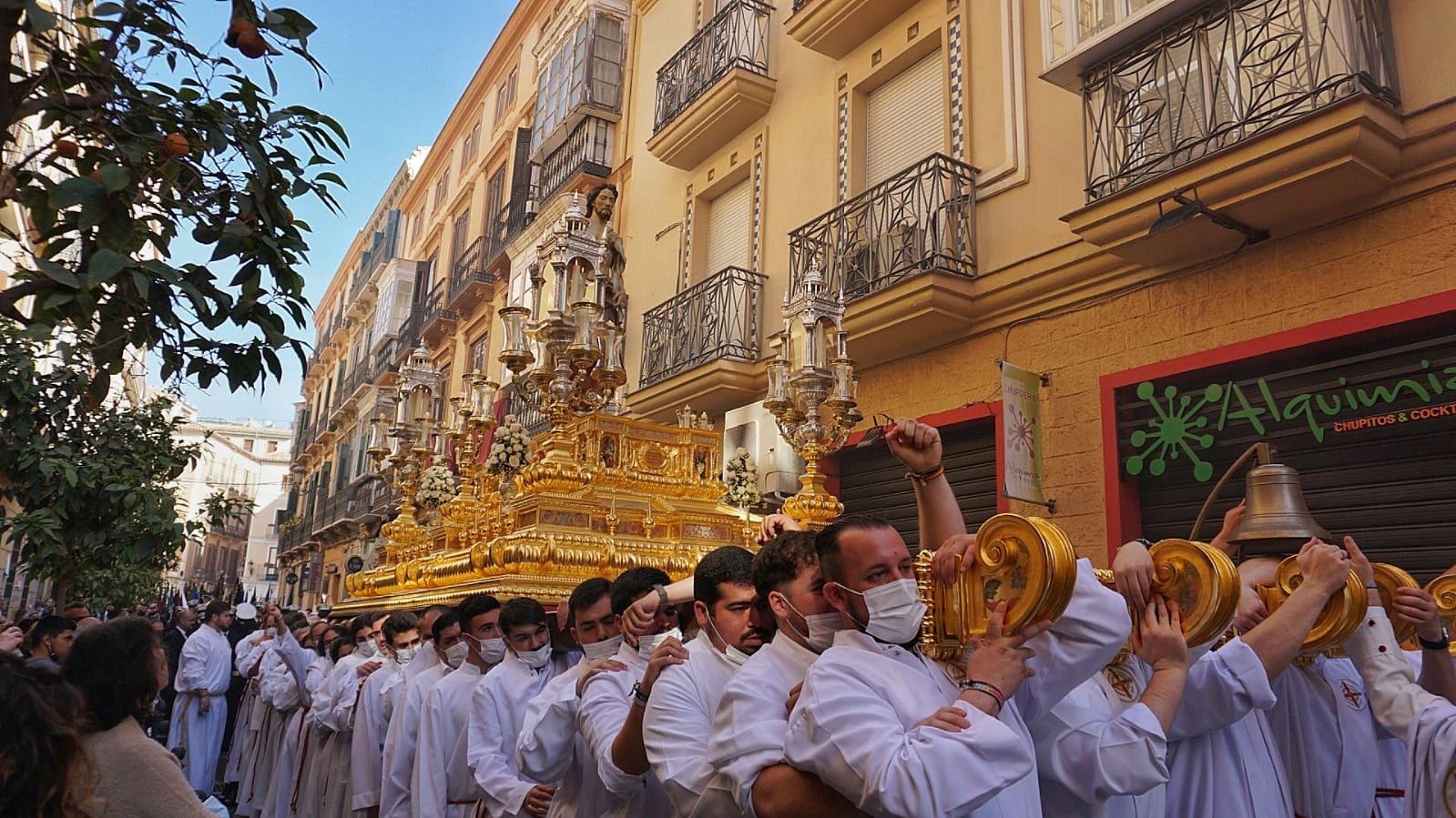 Fotos: Domingo de Ramos: el Santísimo Cristo Resucitado y la Reina de los Cielos cierran la Semana Santa de Málaga 2022