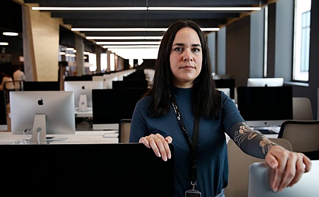 Laura García, alumna de 42 Málaga. 