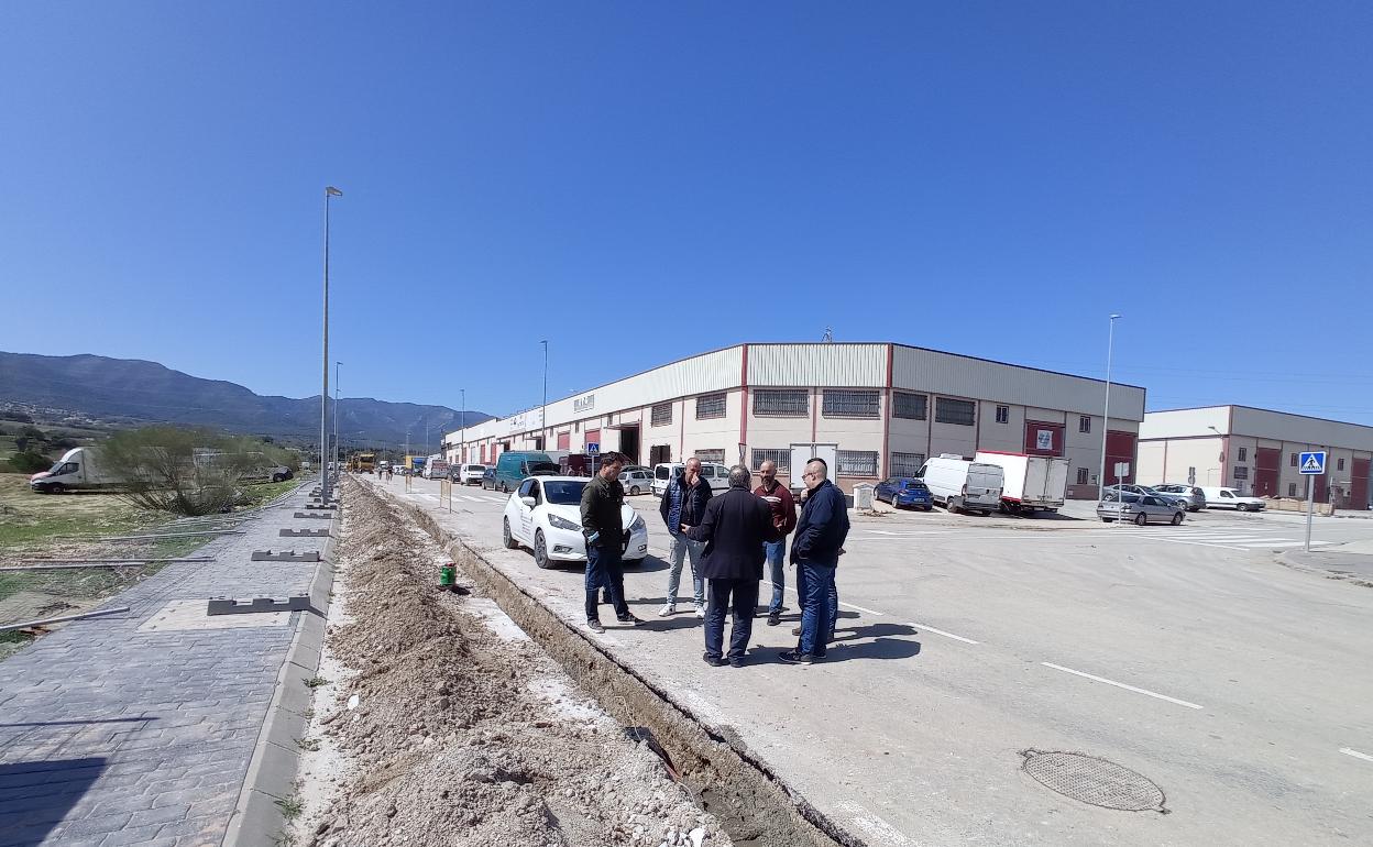 Alhaurín de la Torre inicia la mejora del saneamiento del Polígono Industrial La Moraga para evitar inundaciones por fuertes lluvias