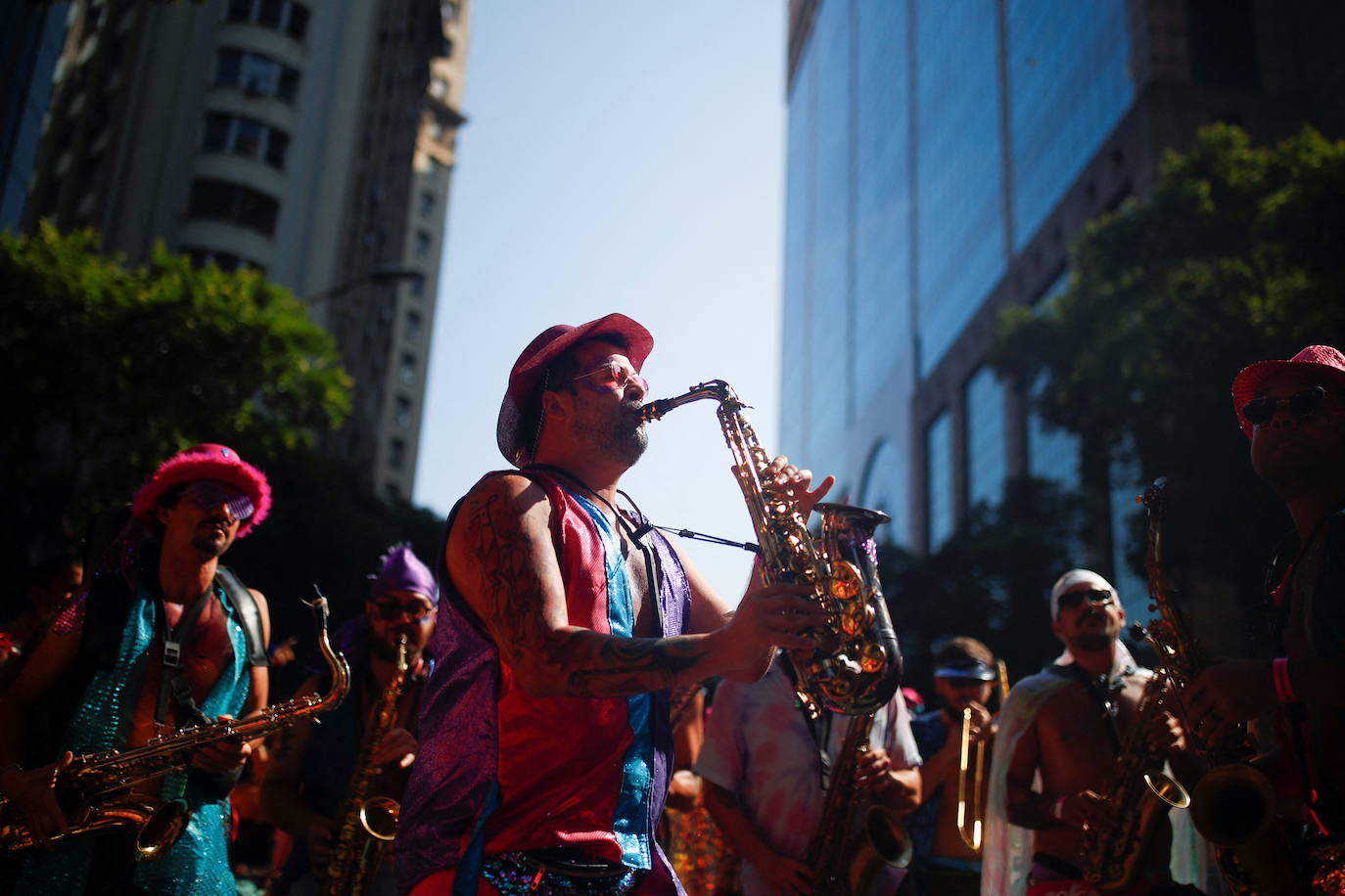 El Carnaval vuelve a Río de Janeiro tras dos años sin celebrarse por el covid