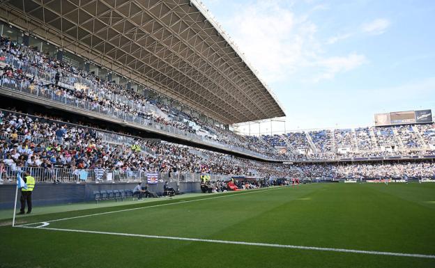 La mejor entrada de la temporada del Málaga en La Rosaleda, en manos de sus abonados