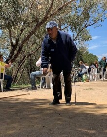 Imagen secundaria 2 - Varios momentos de la romería. 