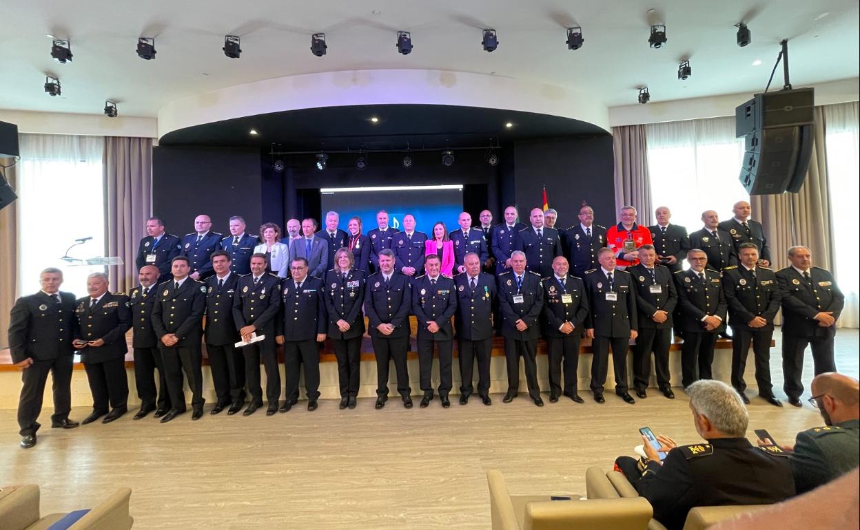 Un momento del acto celebrado en Chiclana de la Frontera. 