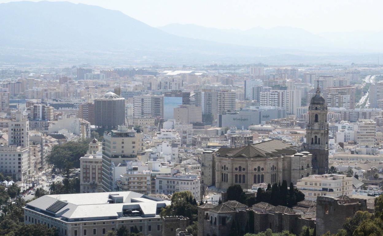 Recreación del proyecto de cubierta para la Catedral de Málaga elaborado por el Obispado. 