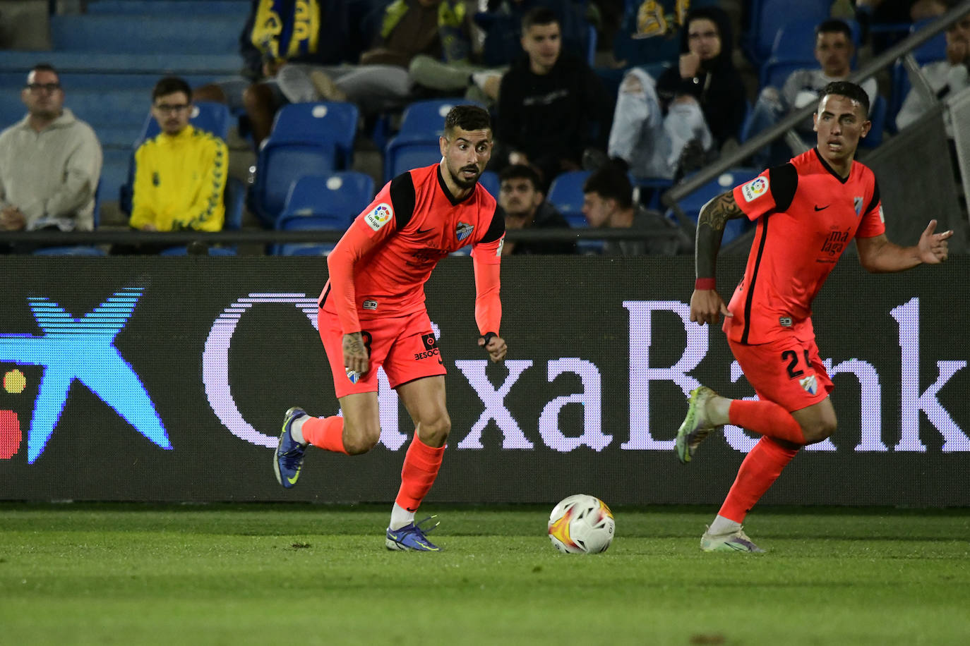 El Málaga no pudo traerse los tres puntos de Las Palmas. 
