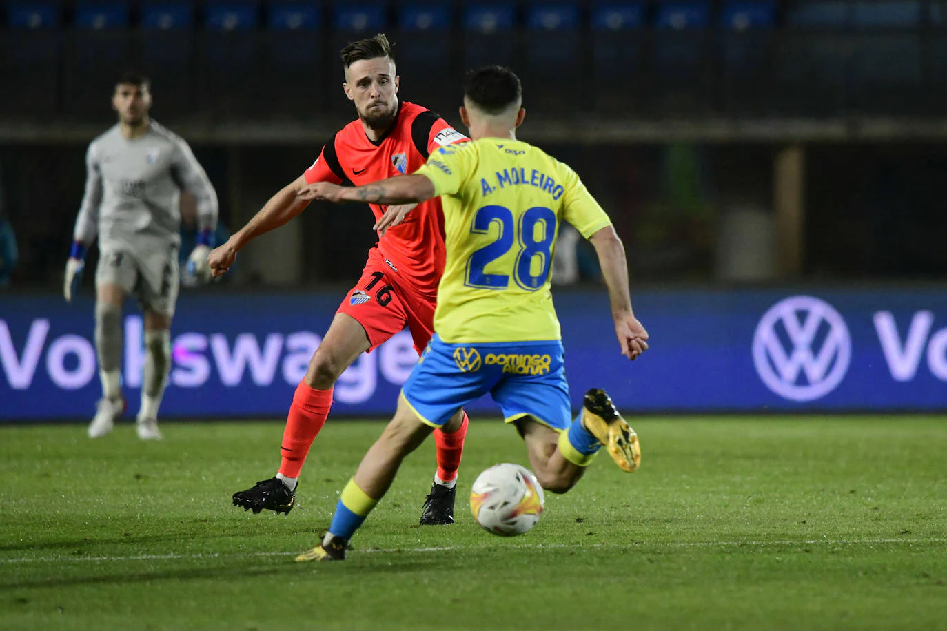 El Málaga no pudo traerse los tres puntos de Las Palmas. 