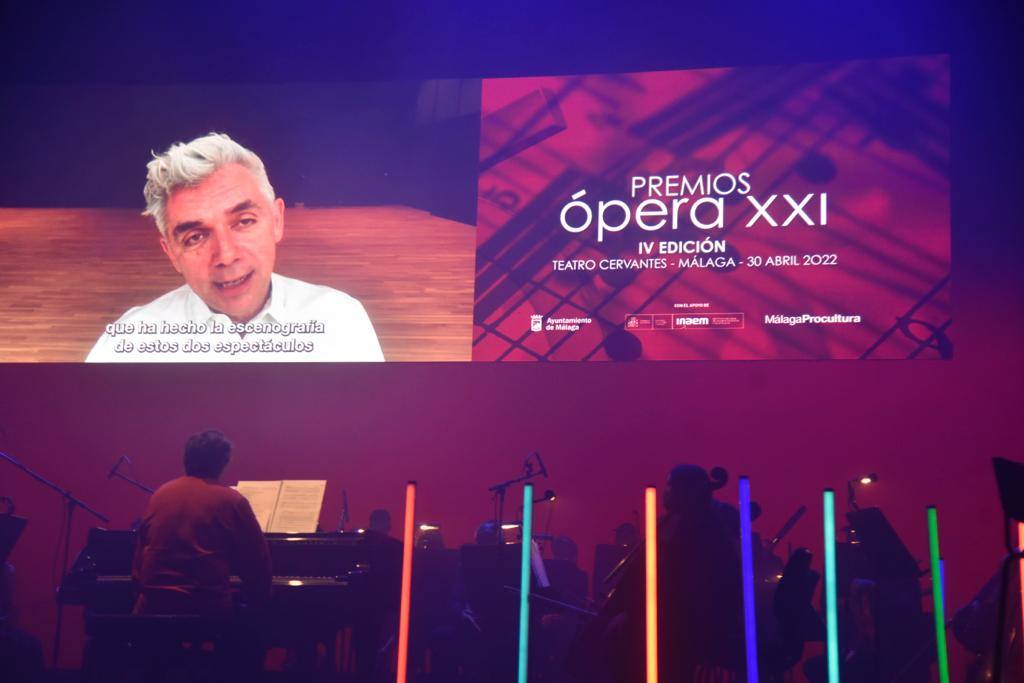 Gala de los Premios Ópera XXI en el Teatro Cervantes