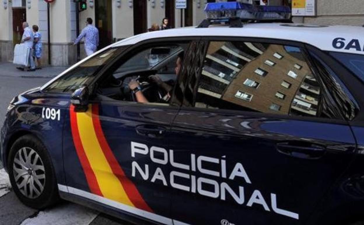 Imagen de un coche de la Policía Nacional. 