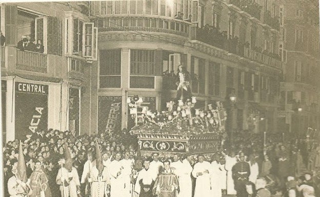 Jesús del Rescate, en 1924. 