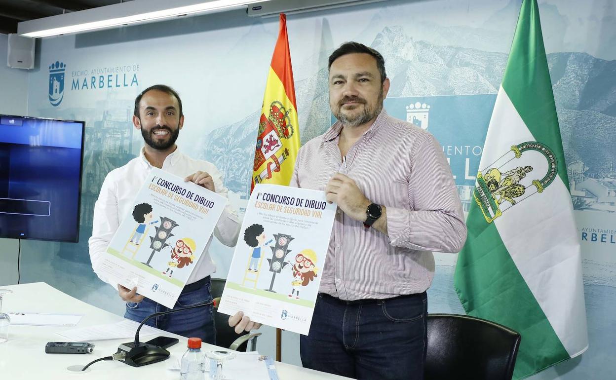 Presentación del I Concurso de dibujo escolar de Seguridad Vial