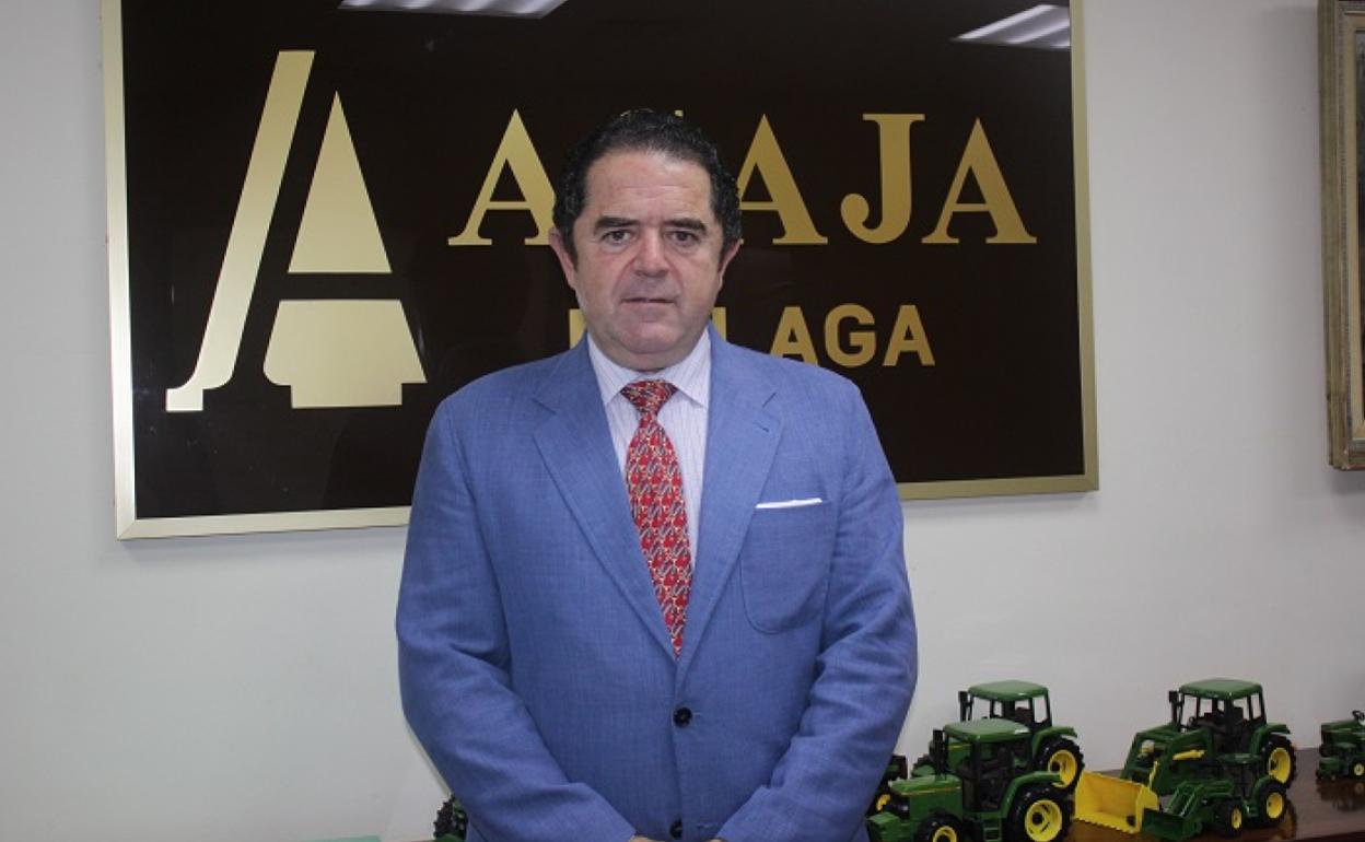 El presidente de la Asociación Agraria de Jóvenes Agricultores (ASAJA), Baldomero Bellido. 