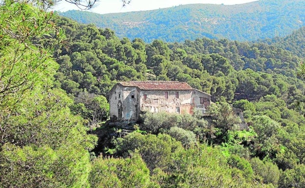 Vista de los Montes de Málaga. 