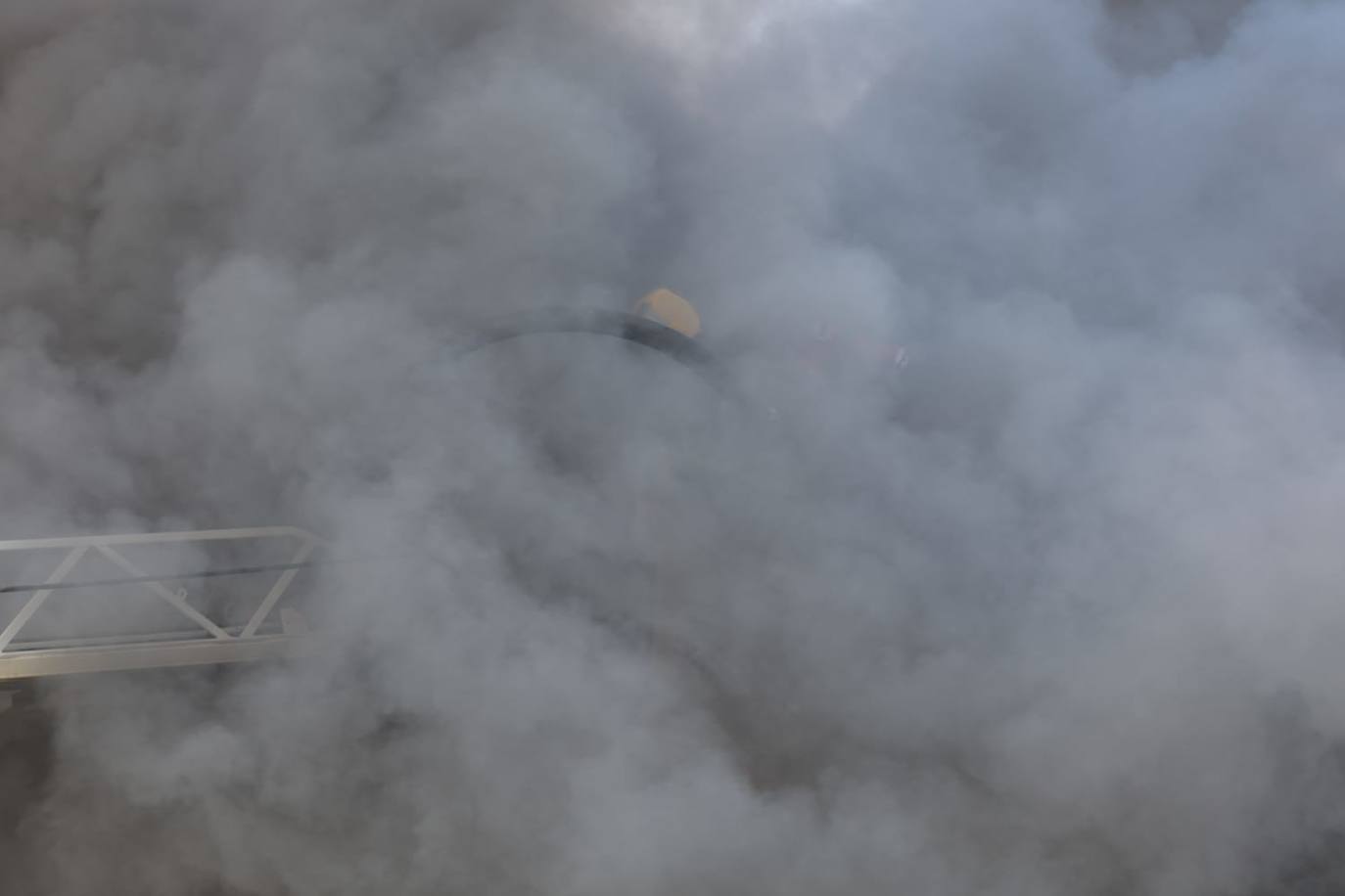 La imagen ha desatado la alerta entre los malagueños, que han realizado multitud de llamadas a los servicios de emergencias