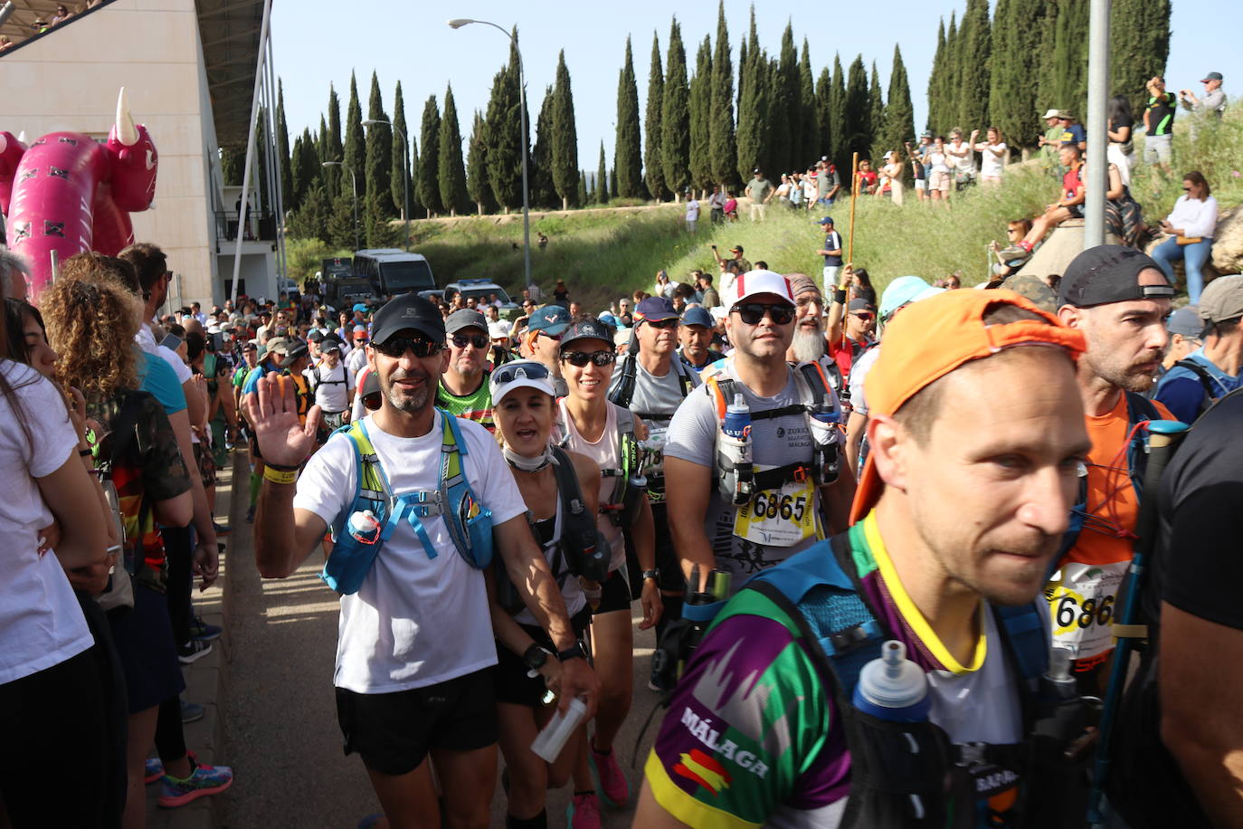 9.000 deportistas, a pie y en bicicleta, participan en el mítico evento que se empieza y termina en Ronda y que pasa también por Arriate, Alcalá del Valle, Setenil de las Bodegas, Montejaque y Benaoján