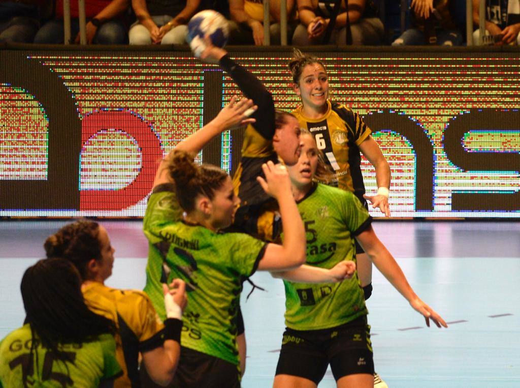 El Carpena batió un récord de espectadores en un partido de balonmano femenino en España 