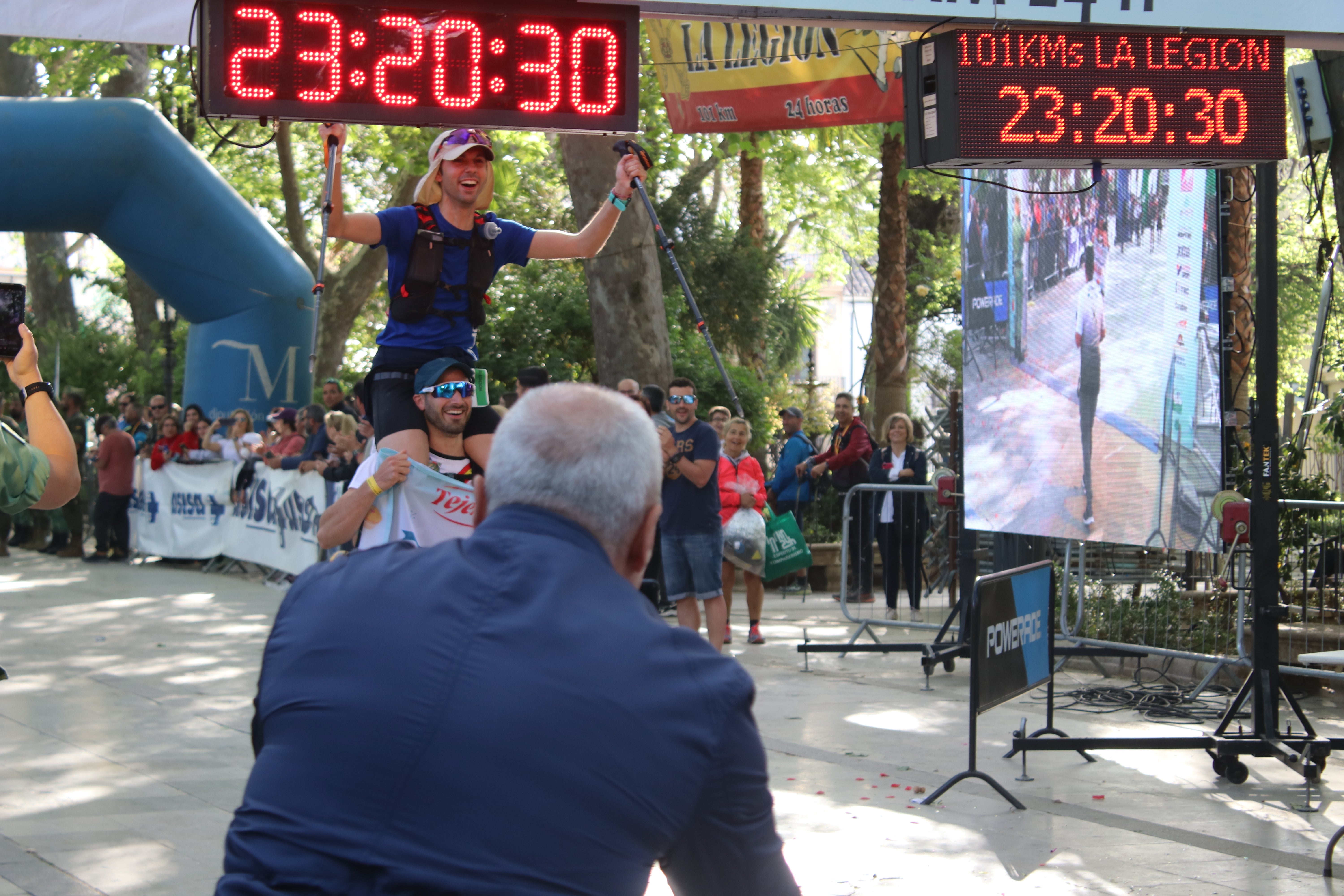 La Legión cierra la XXIII edición de su carrera que no han completado 1.630 participantes