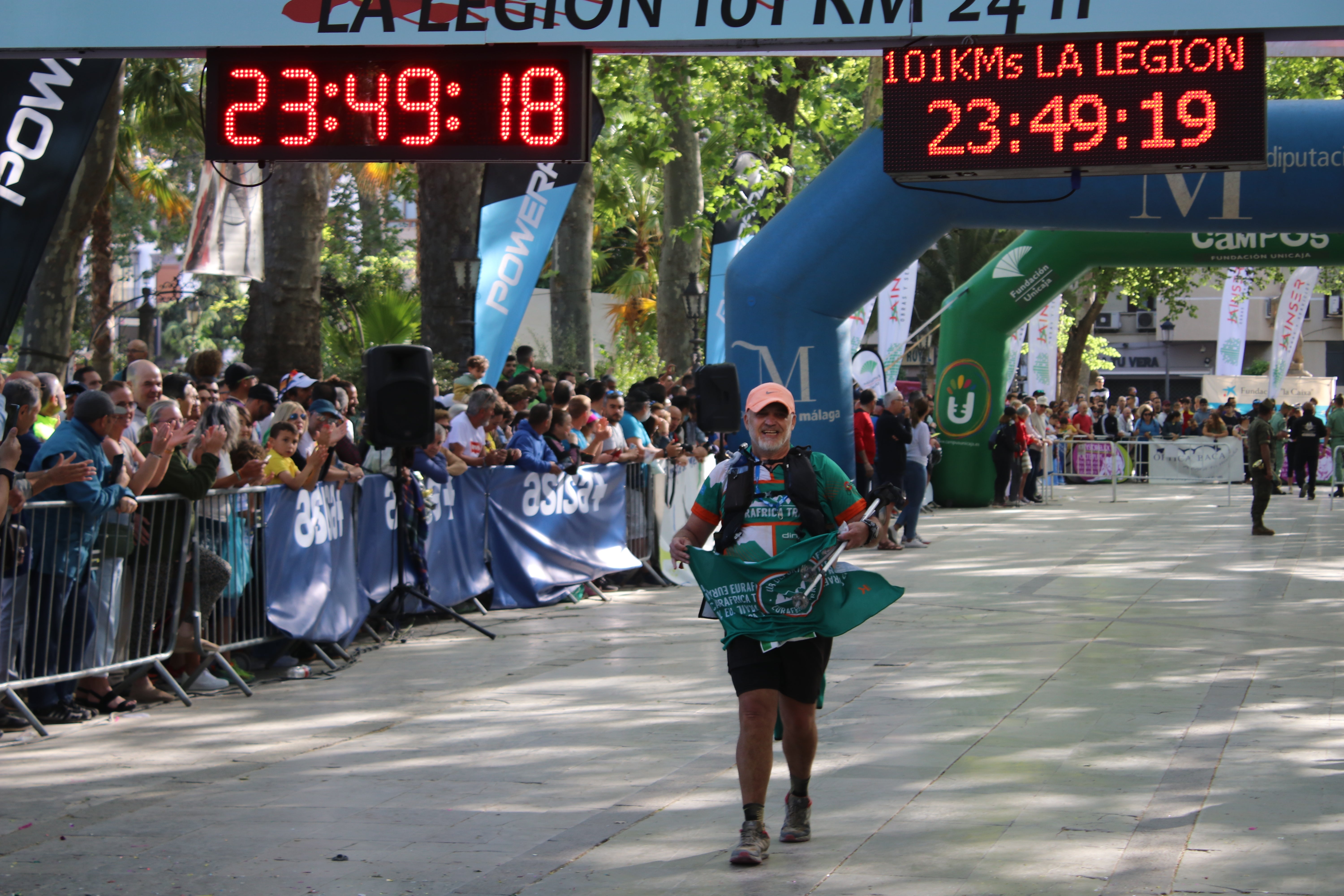 La Legión cierra la XXIII edición de su carrera que no han completado 1.630 participantes