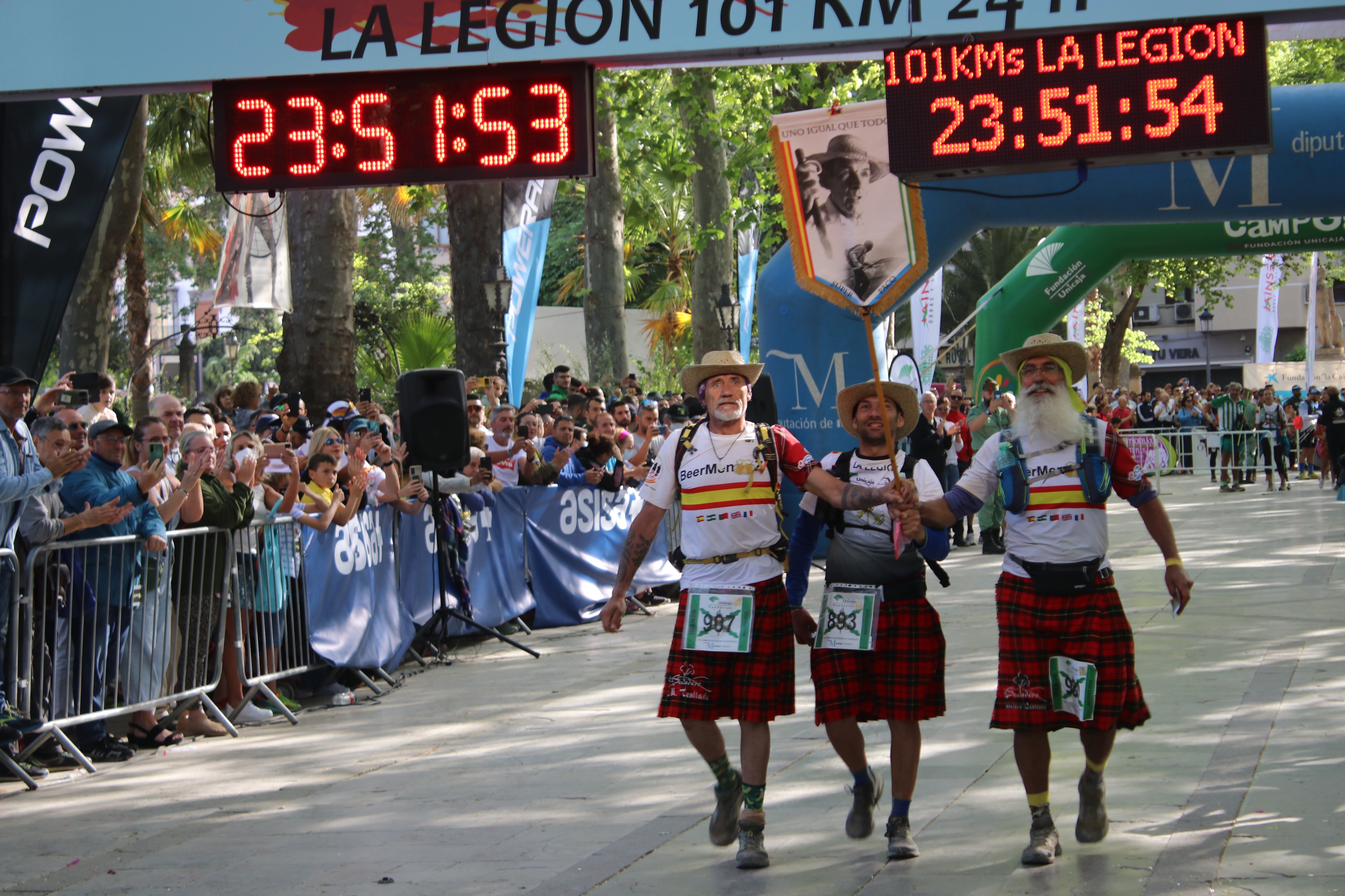 La Legión cierra la XXIII edición de su carrera que no han completado 1.630 participantes