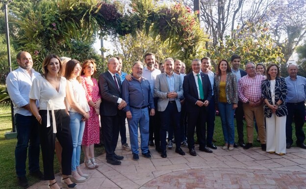 Alcaldes del PP de Málaga.