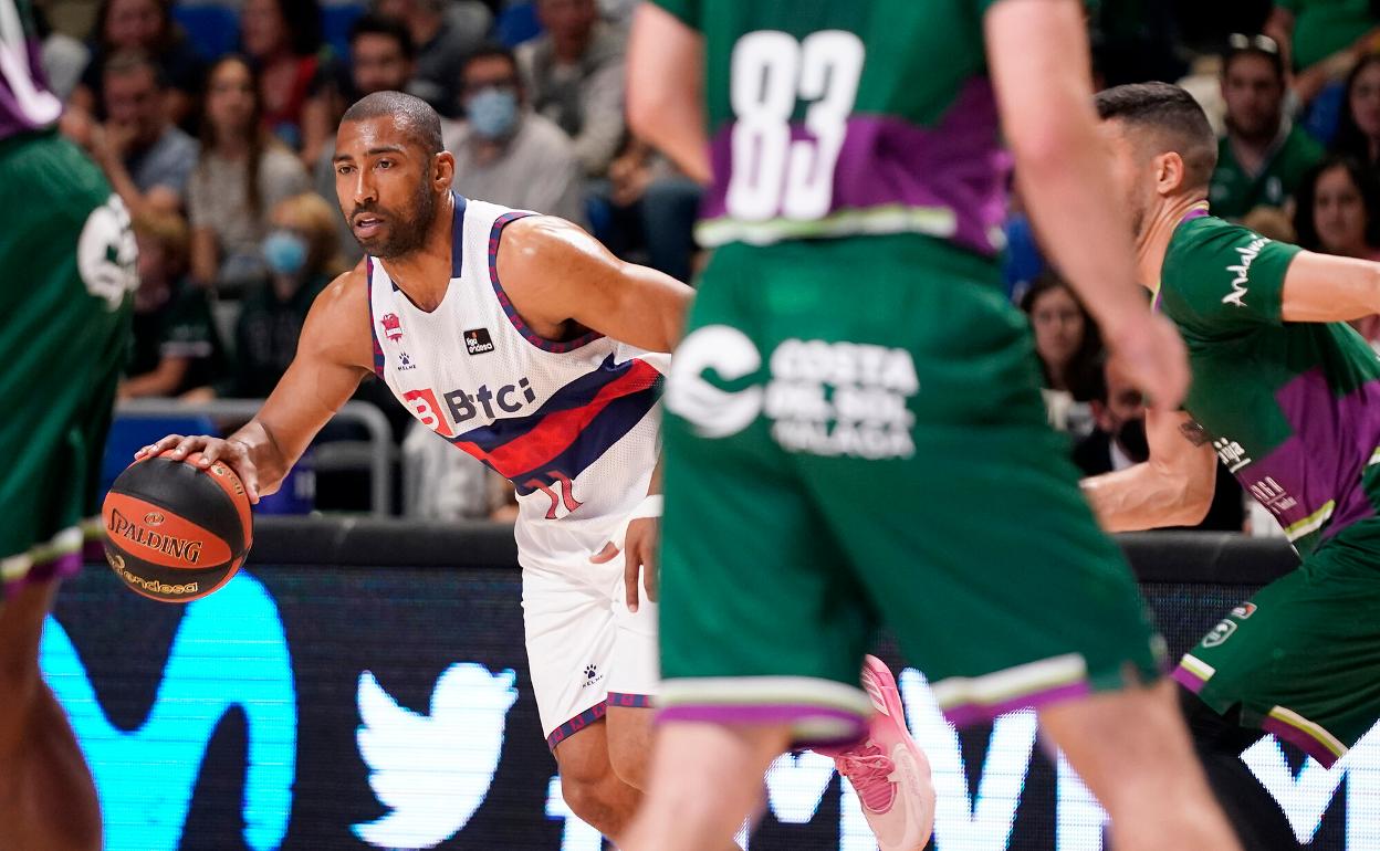 Jayson Granger, en el partido contra el Unicaja esta temporada. 