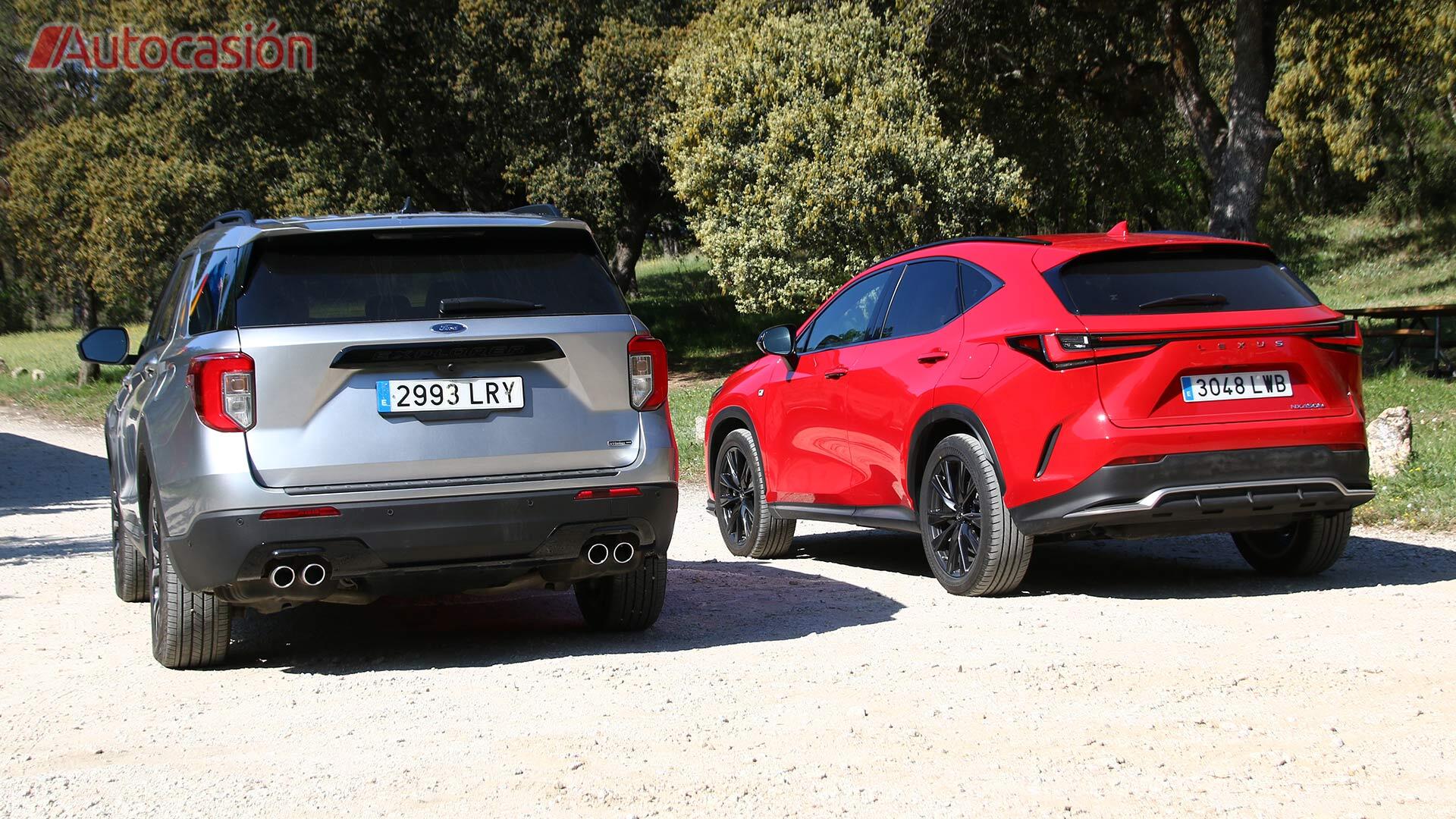 Comparativa: Lexus NX vs. Ford Explorer