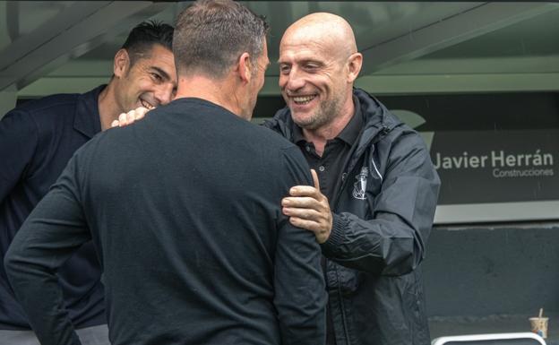 Julián Calero, entrenador del Burgos.