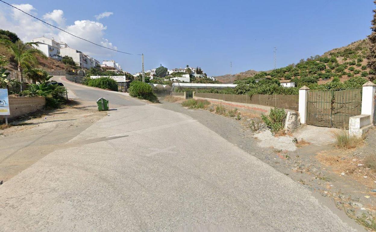 Imagen de la calle del Río de Rincón de la Victoria.