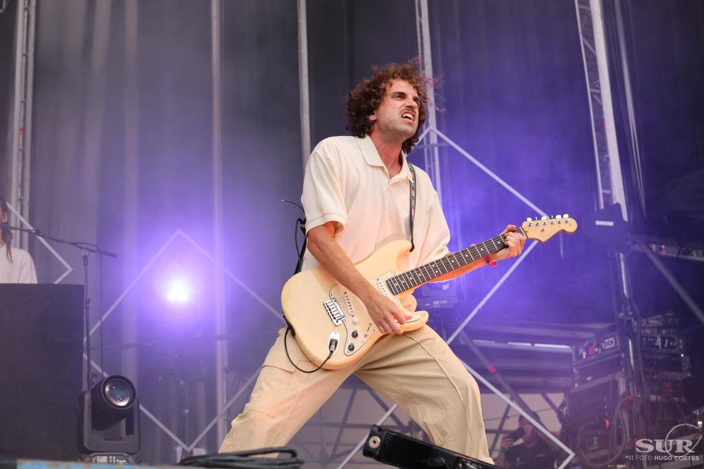 Ginebras y Nil Moliner, durante su actuación del sábado