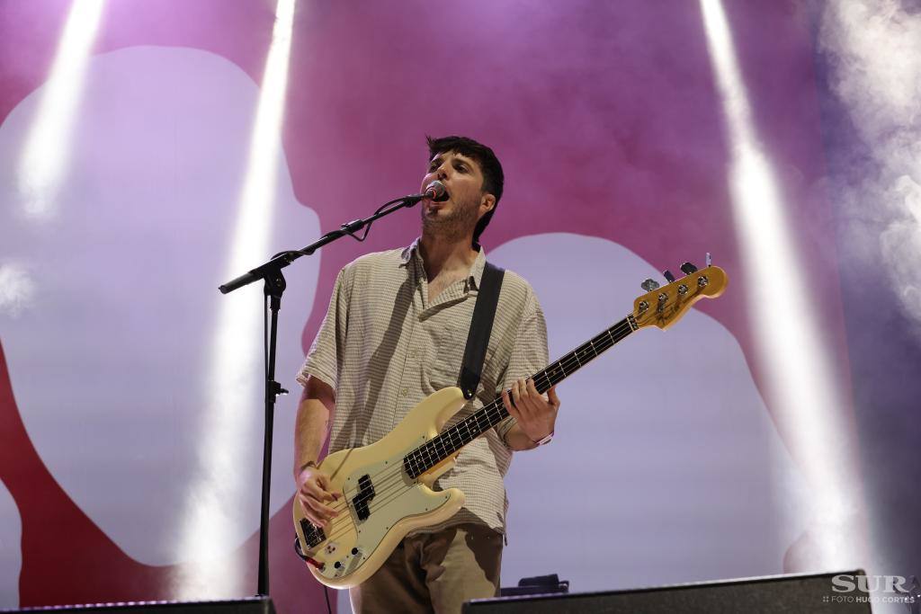 Carolina Durante, durante su actuación del sábado