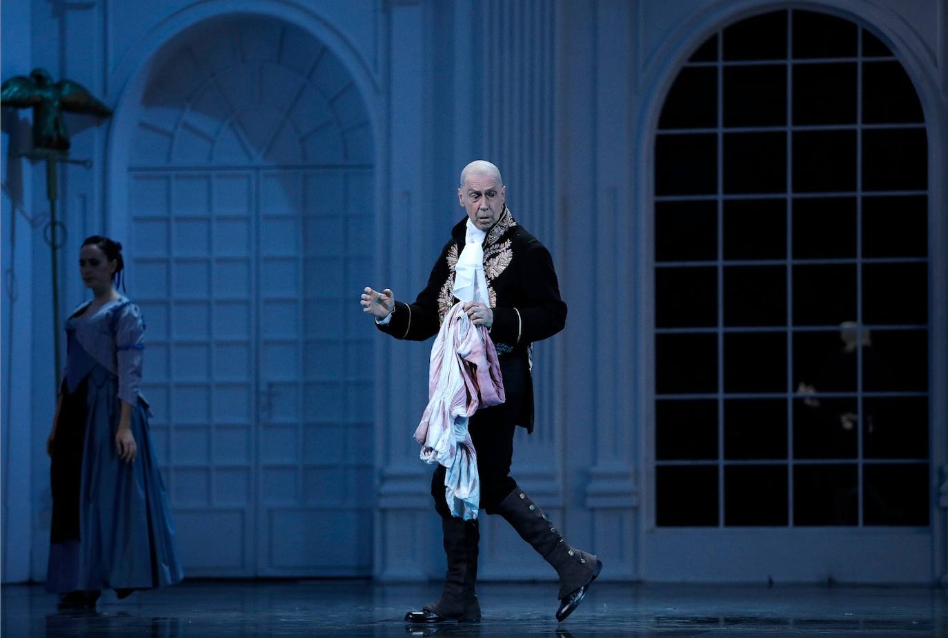 Ensayos de Il Trovatore en el Cervantes. 