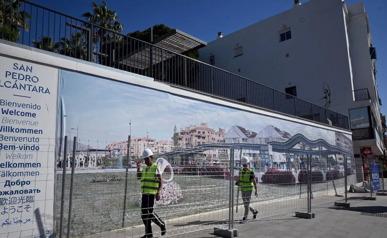 Ya han comenzado las obras de la nueva oficina de turismo de San Pedro. 