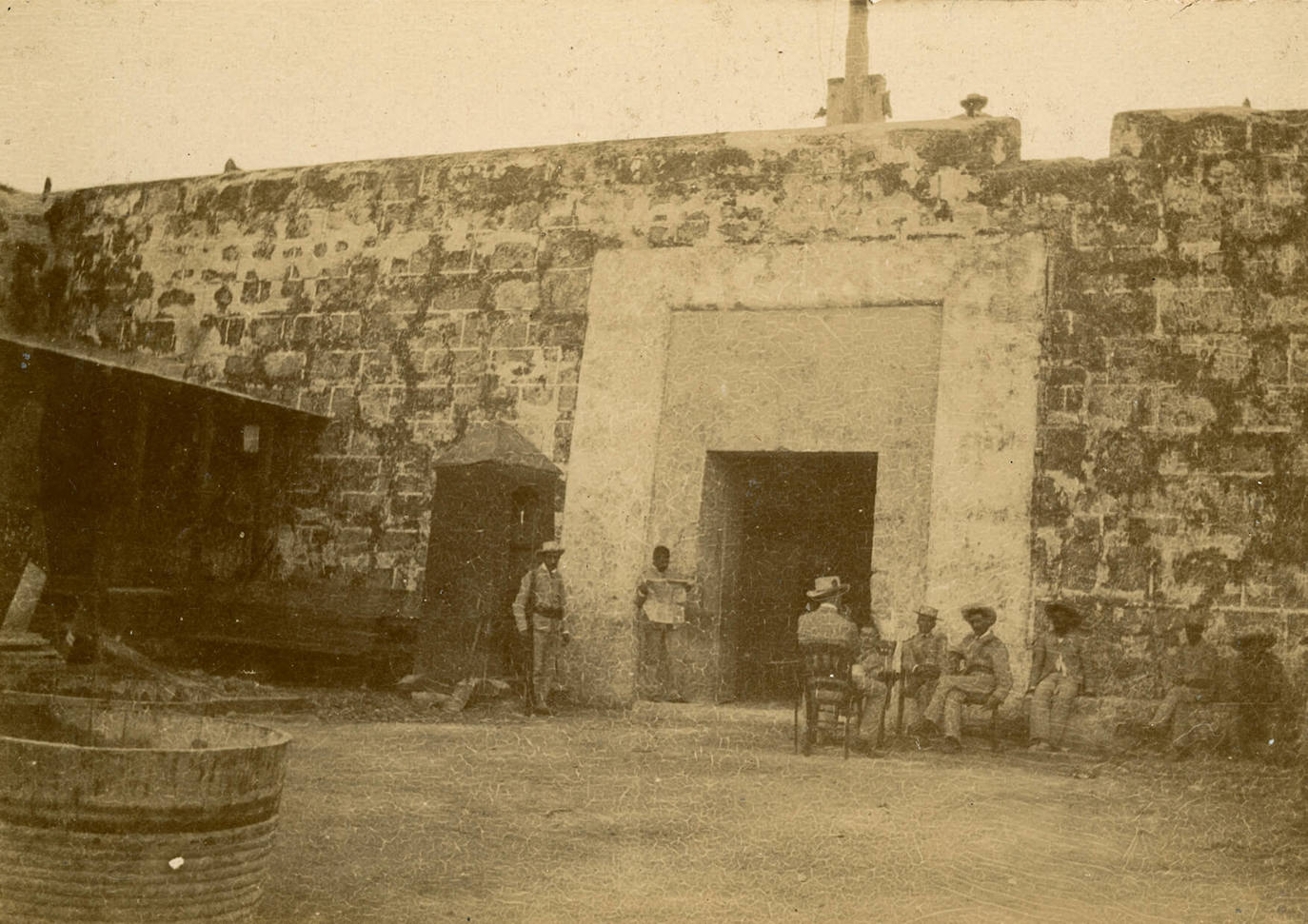 Entrada al fortín de la Punta (La Habana)