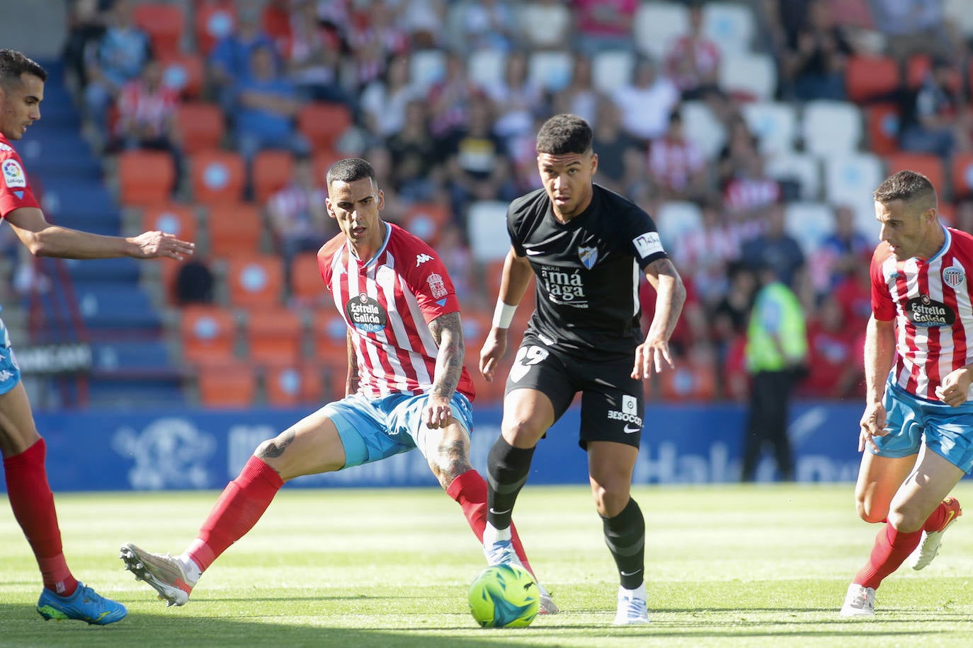 El Málaga despide la temporada con derrota en Lugo. 