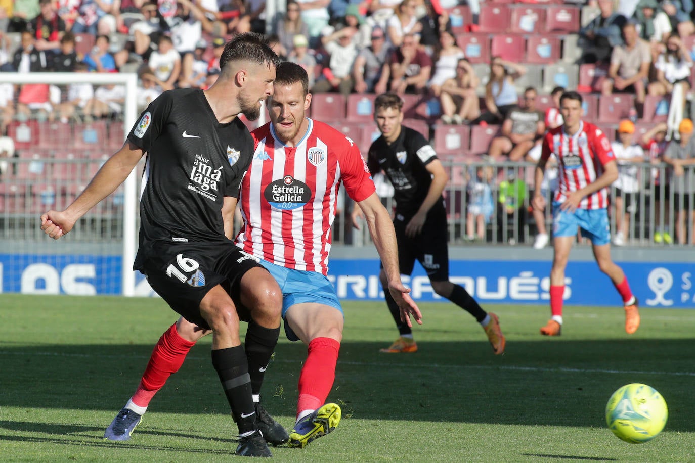 El Málaga despide la temporada con derrota en Lugo. 