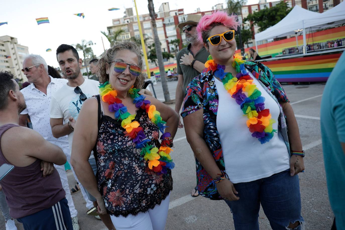 Ambiente festivo y reivindicativo en el Orgullo de Torremolinos 