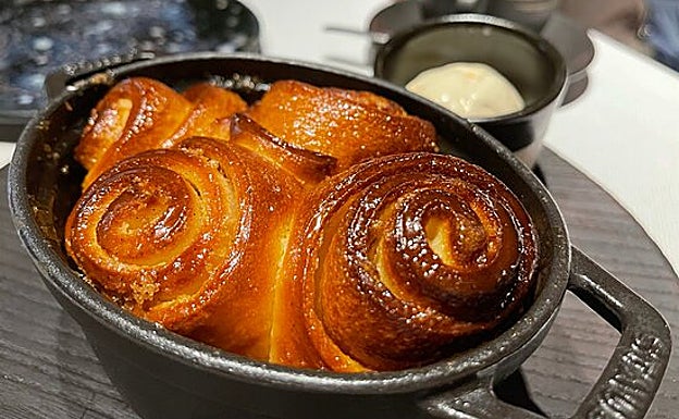 El postre estrella de Leña, en Puente Romano. 