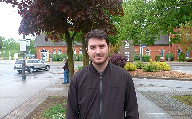 José Manuel Luque, en Canadá, donde investiga actualmente.