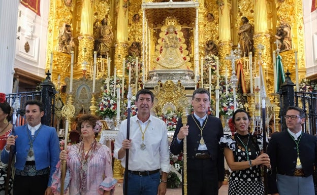 Marín y Bosquet, ante la Blanca Paloma.