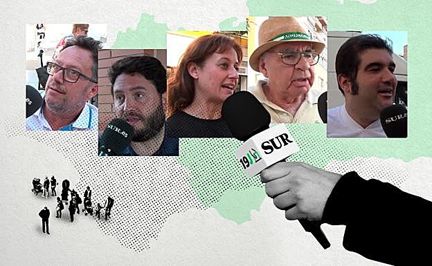 Elecciones Andalucía 2022: Encuestas a pie de calle: ¿A quién tiene pensado votar? (V)