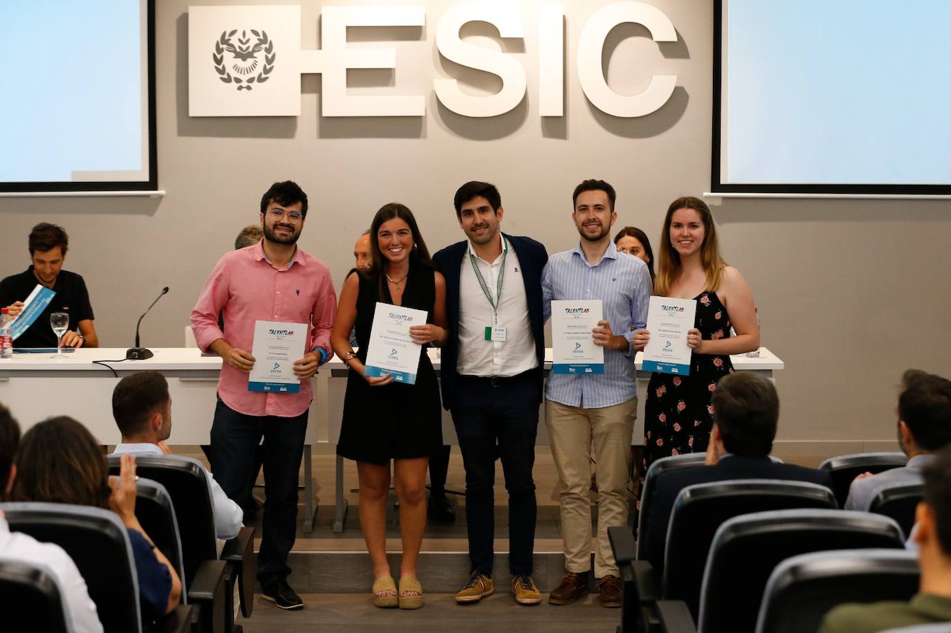 Clausura de la segunda edición de Talent Lab. 