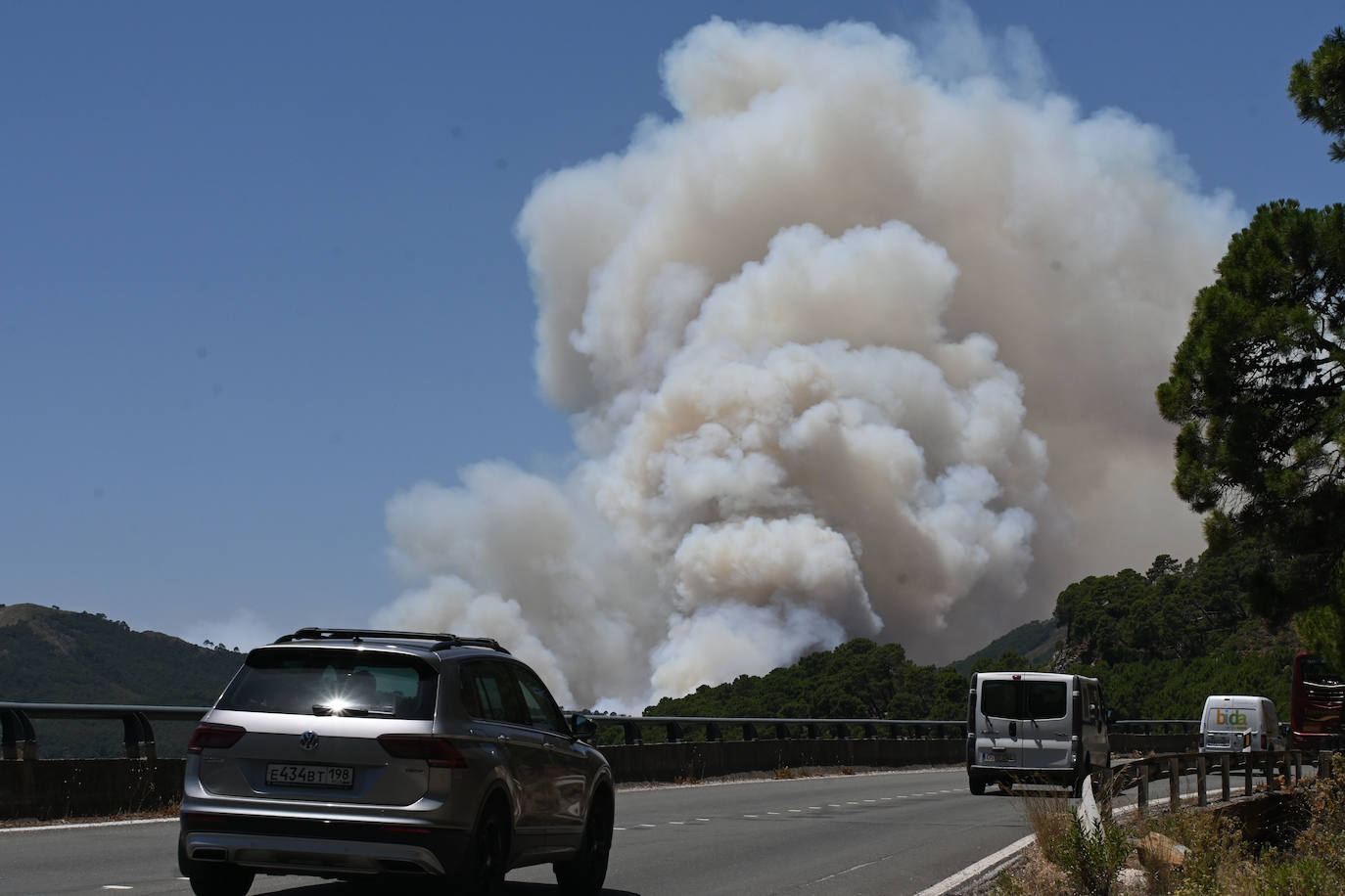 El incendio quedó estabilizado este viernes y se trabaja ahora en su control. 