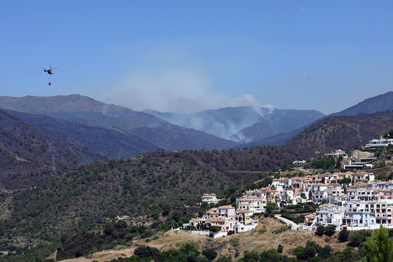 El incendio quedó estabilizado este viernes y se trabaja ahora en su control. 