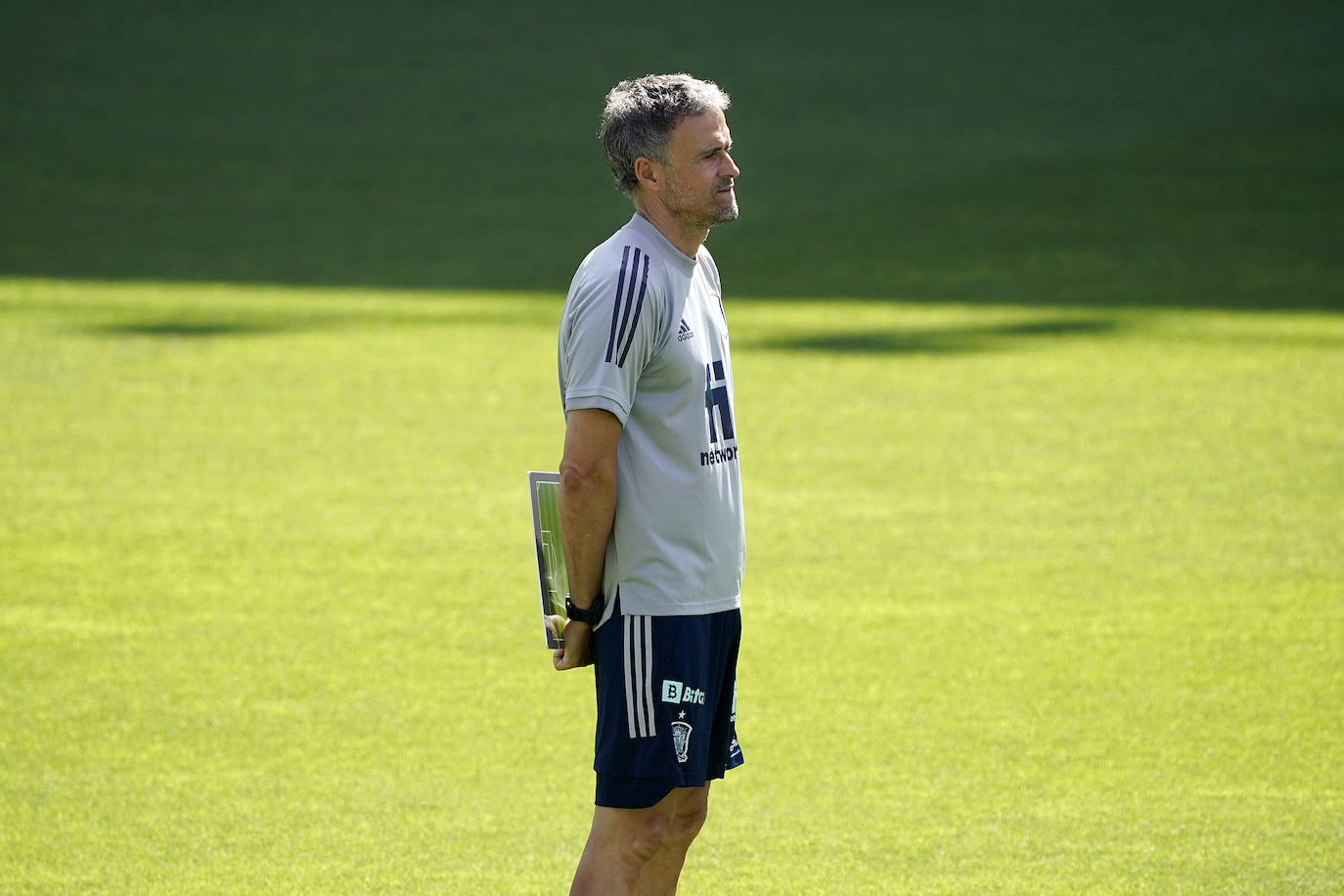 Fotos: El entrenamiento de la selección española en La Rosaleda en imágenes