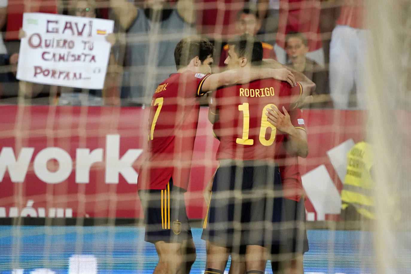 La Rosaleda, llena para ver a La Roja en este partido de Liga de Naciones