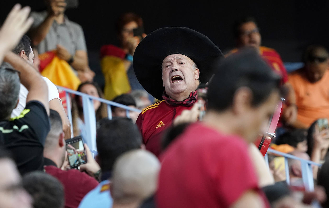 La Rosaleda, llena para ver a La Roja en este partido de Liga de Naciones