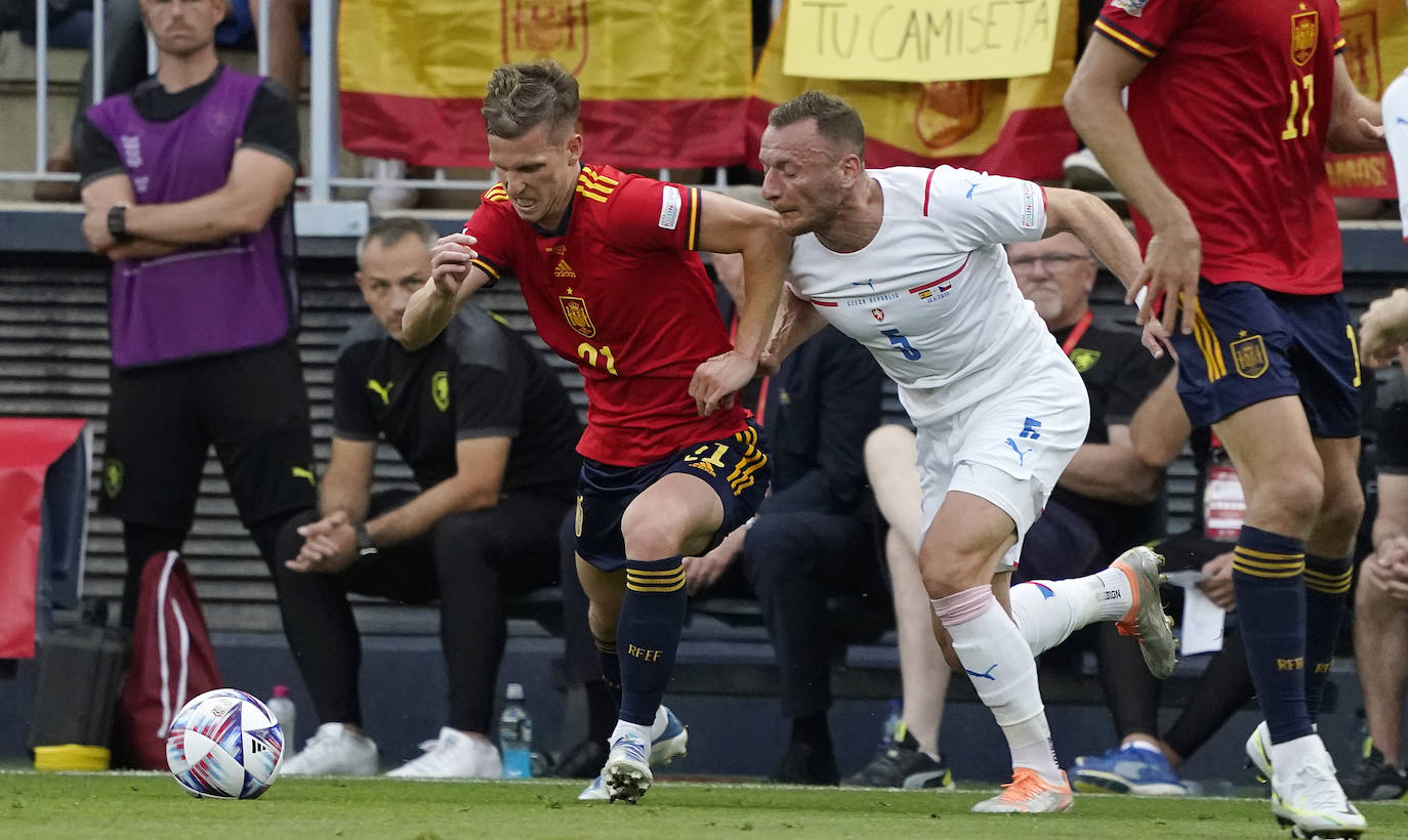 La Rosaleda, llena para ver a La Roja en este partido de Liga de Naciones